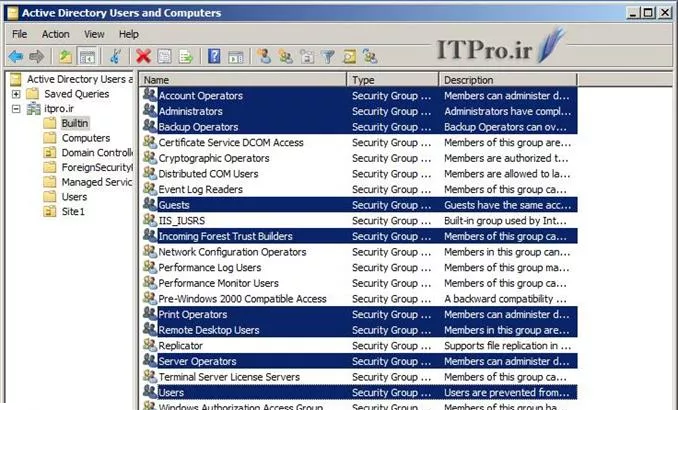 بهترین آموزش اکتیودایرکتوری | Active Directory رایگان