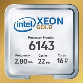 مشخصات پردازنده Intel Xeon Gold 6143